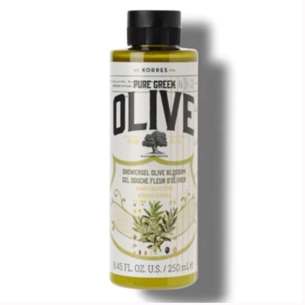 Korres Pure Greek Olive Blossom ShowerGel 8.45oz Brand New